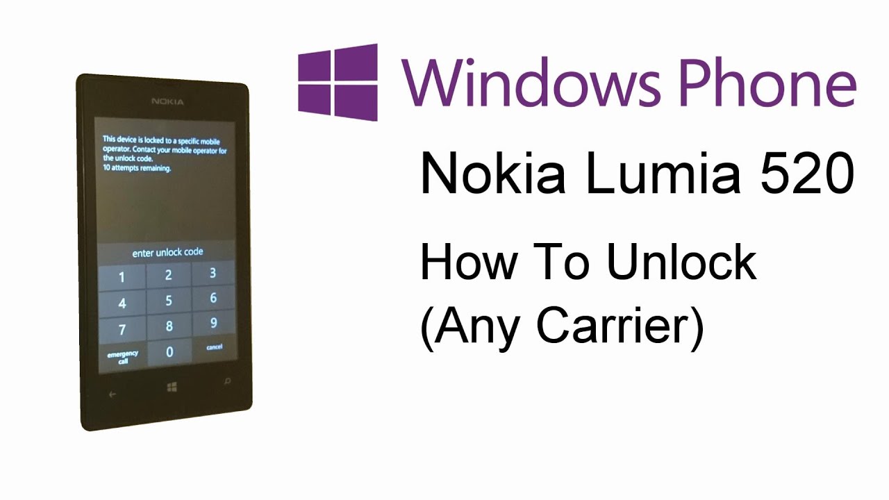 Lumia 530 Unlock Code Generator Free